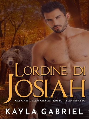 cover image of L'ordine di Josiah